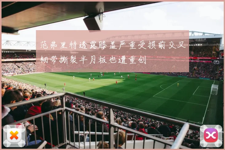 范弗里特透露膝盖严重受损前交叉韧带撕裂半月板也遭重创